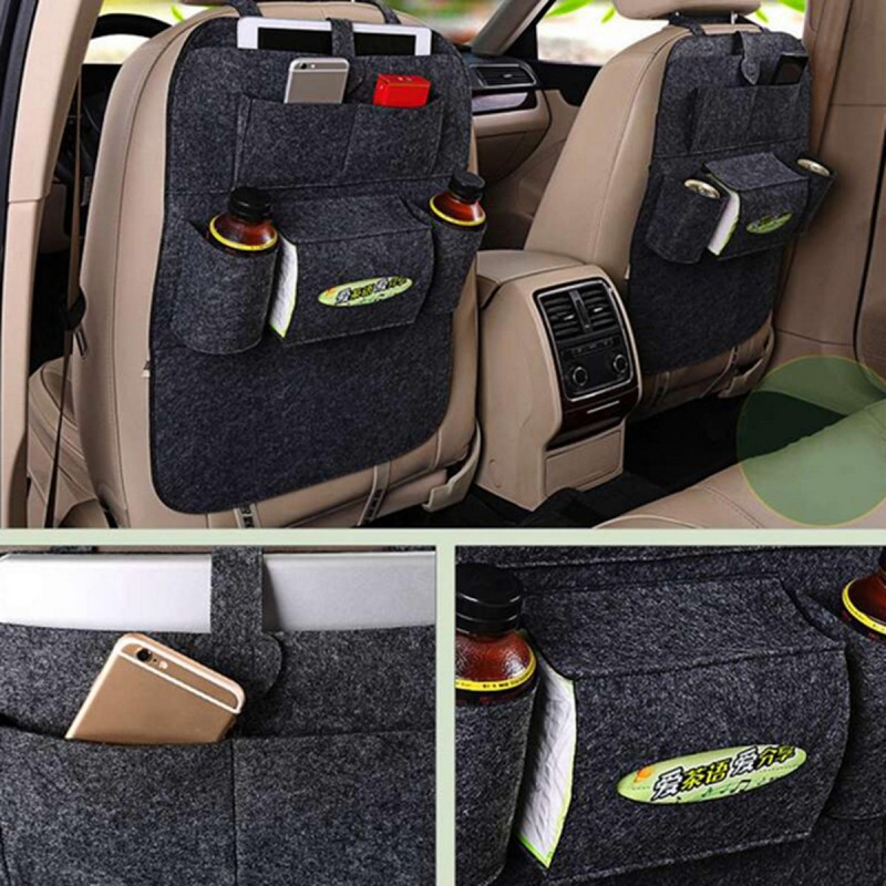Auto Car Seat Back Hanging Multi-Pocket Storage Ba...