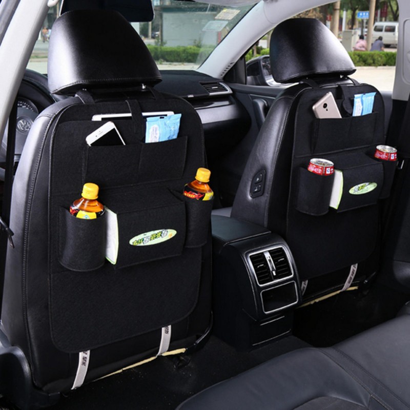 Auto Car Seat Back Hanging Multi-Pocket Storage Ba...