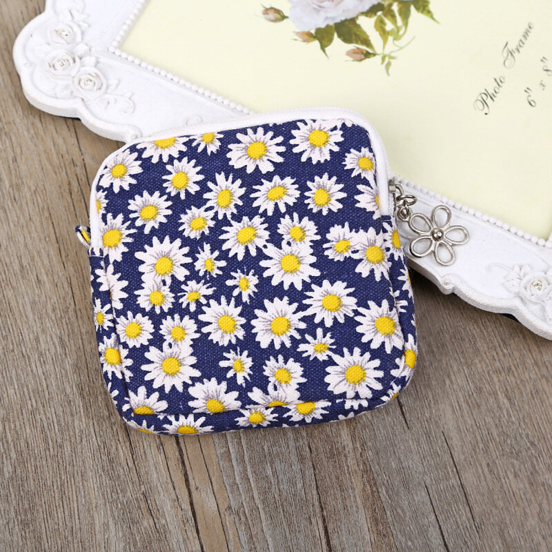 Cute Women Sanitary Napkins Bag Menstrual Pads Carrying Easy Bag  - #07