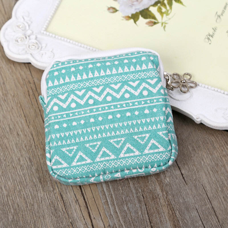 Cute Women Sanitary Napkins Bag Menstrual Pads Carrying Easy Bag  - #07