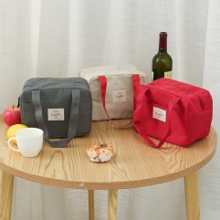 Tote Family Travel Picnic Drink Fruit Food Fresh T...