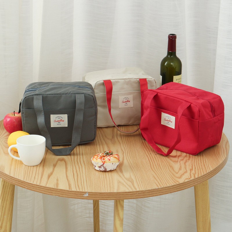 Tote Family Travel Picnic Drink Fruit Food Fresh T...