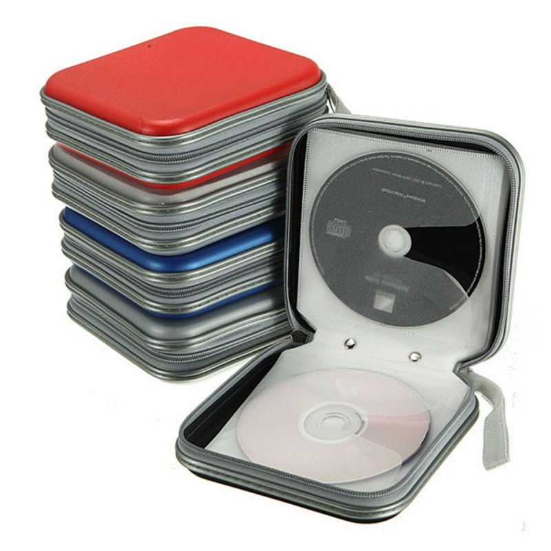 40 Disc CD DVD  Double-side Storage Case Organizer...