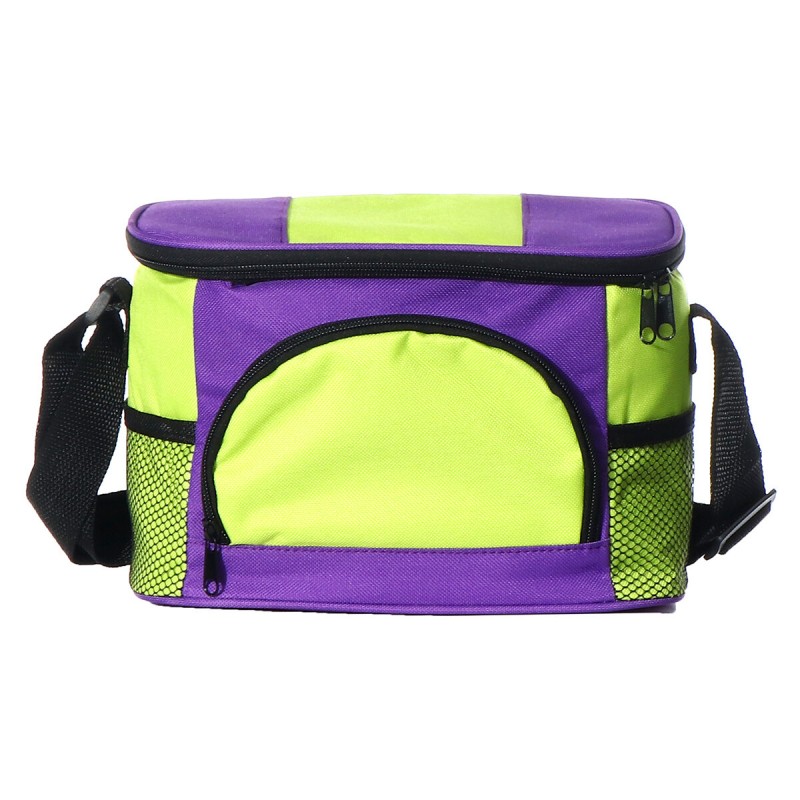 Thermal Insulated Shoulder Lunch Bag Food Pizza Delivery Picnic Storage Bag - Blue