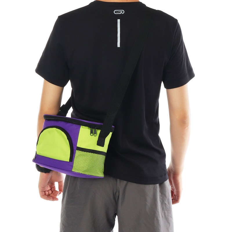 Thermal Insulated Shoulder Lunch Bag Food Pizza Delivery Picnic Storage Bag - Blue