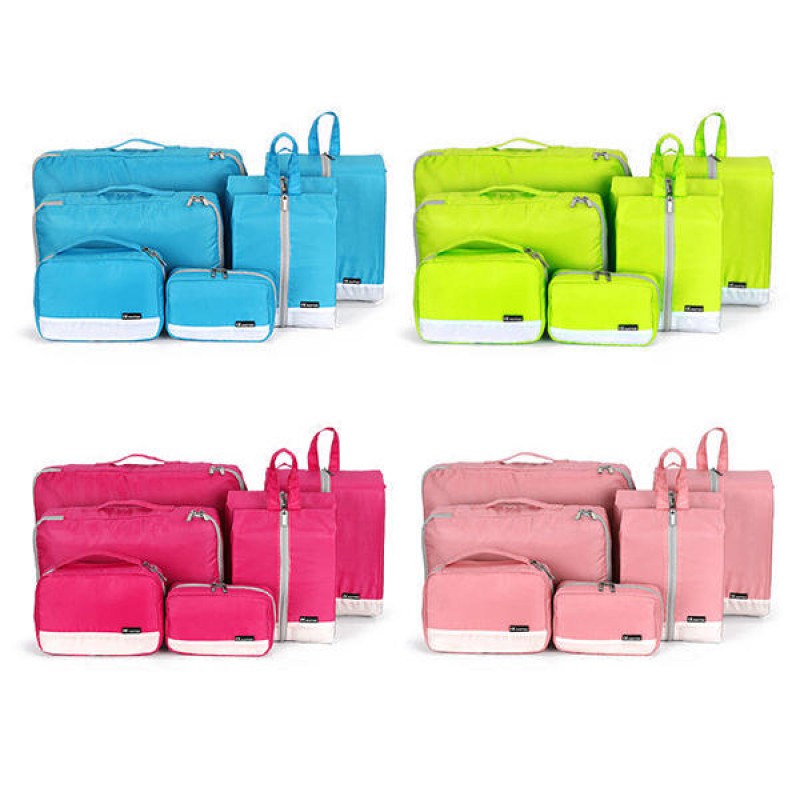 Polyester Home 7-piece Duffel Bag Travel Digital S...