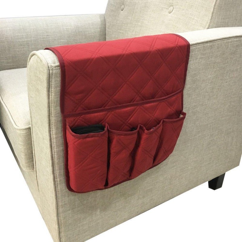 Waterproof Sofa Armrest Storage Organizer for Tabl...