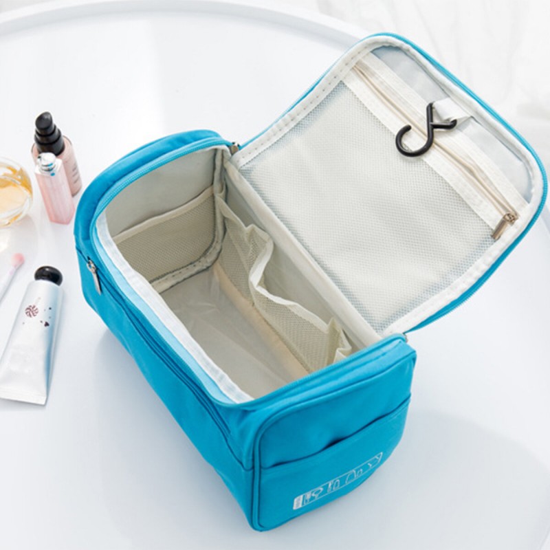 Travel Toiletry Bag Hanging Makeup Large Kit Foldi...