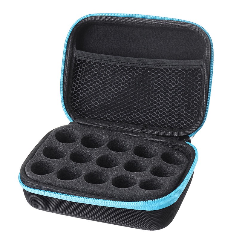 15 Solts Diamond Painting Box Embroidery Case Organizer Storage Accessories Tool Parts Storage Box - Red