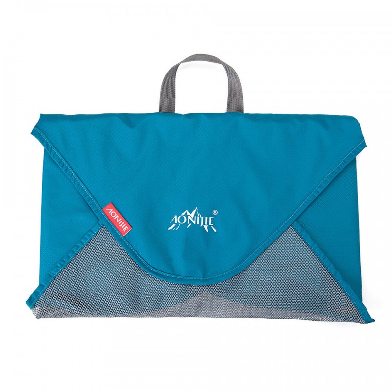 Travel Clothes Shirt folding Storage Organizer Bag - Bluish Green