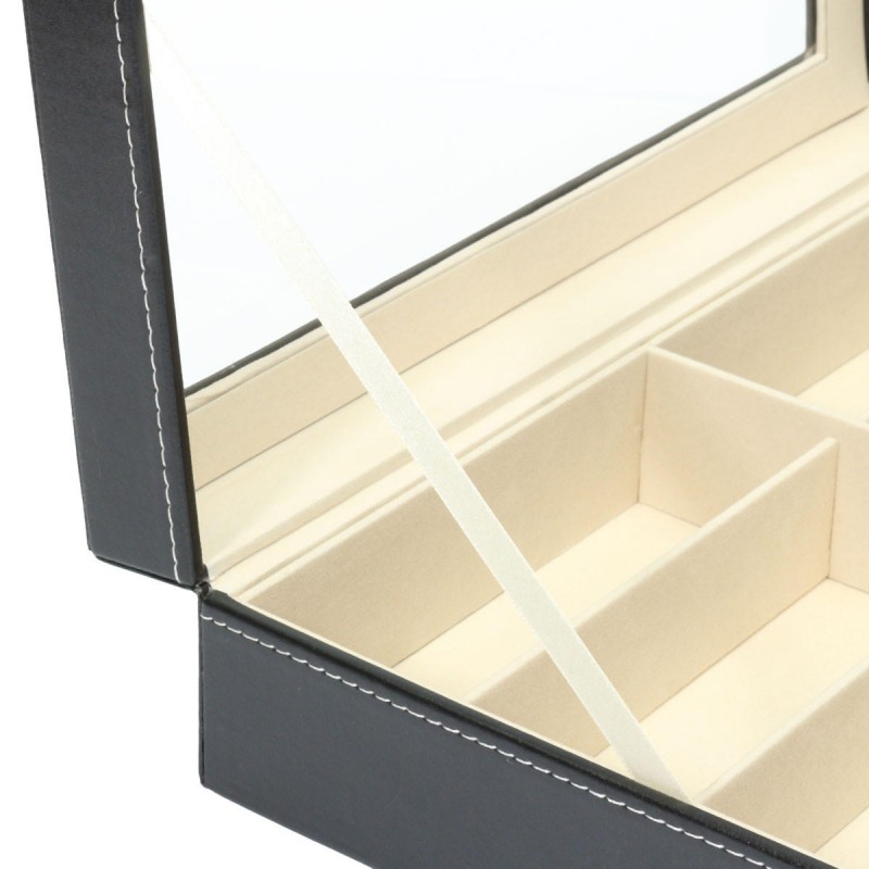8 Grid Eye Glasses Case Eyewear Sunglasses Display Box Storage Holder Organizer