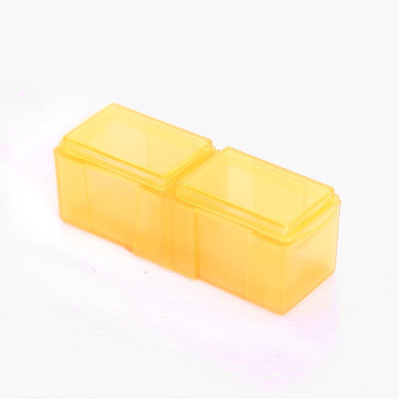 KC-JS0802 Portable 7 Days Pill Box Travel Medicine Organizer With Pill Splitter Cutter