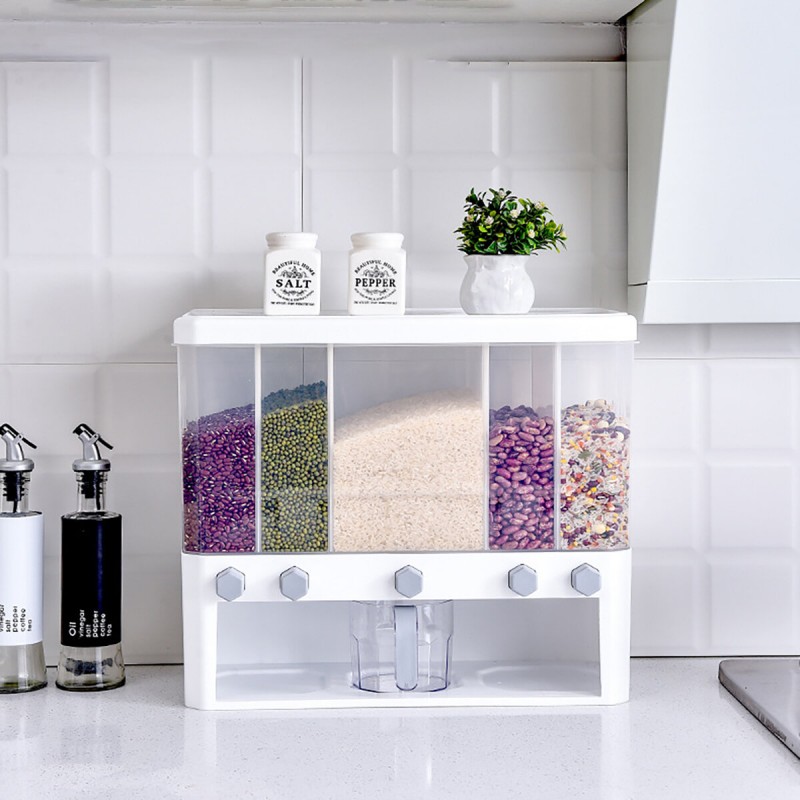 15KG Kitchen Storage Pantry Container Good Sealing...
