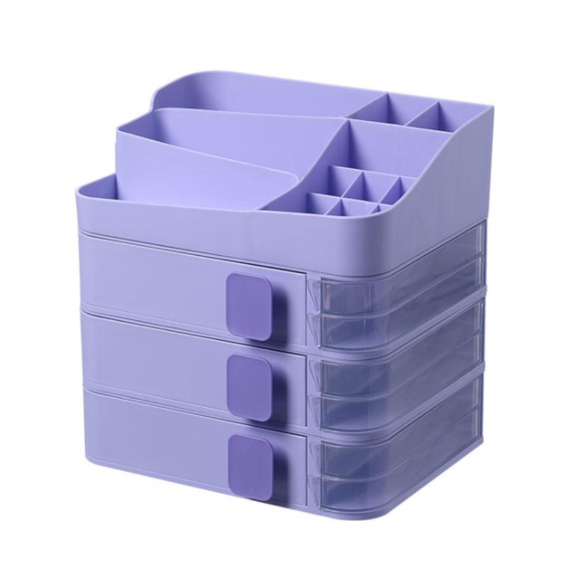 Free Combination Cosmetic Bag Stacking Storage Box...