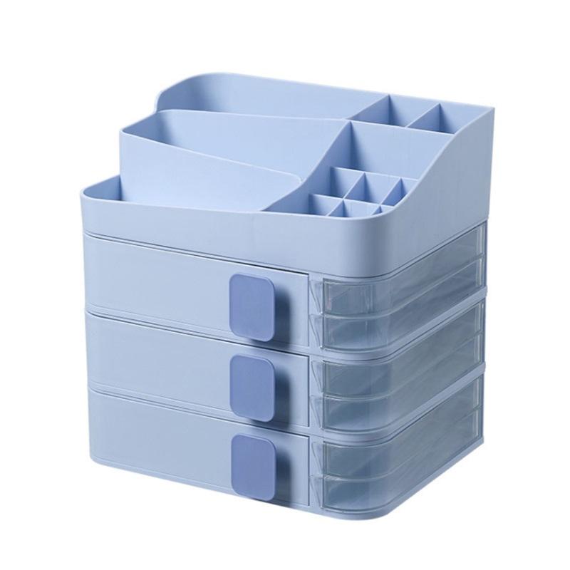 Free Combination Cosmetic Bag Stacking Storage Box...