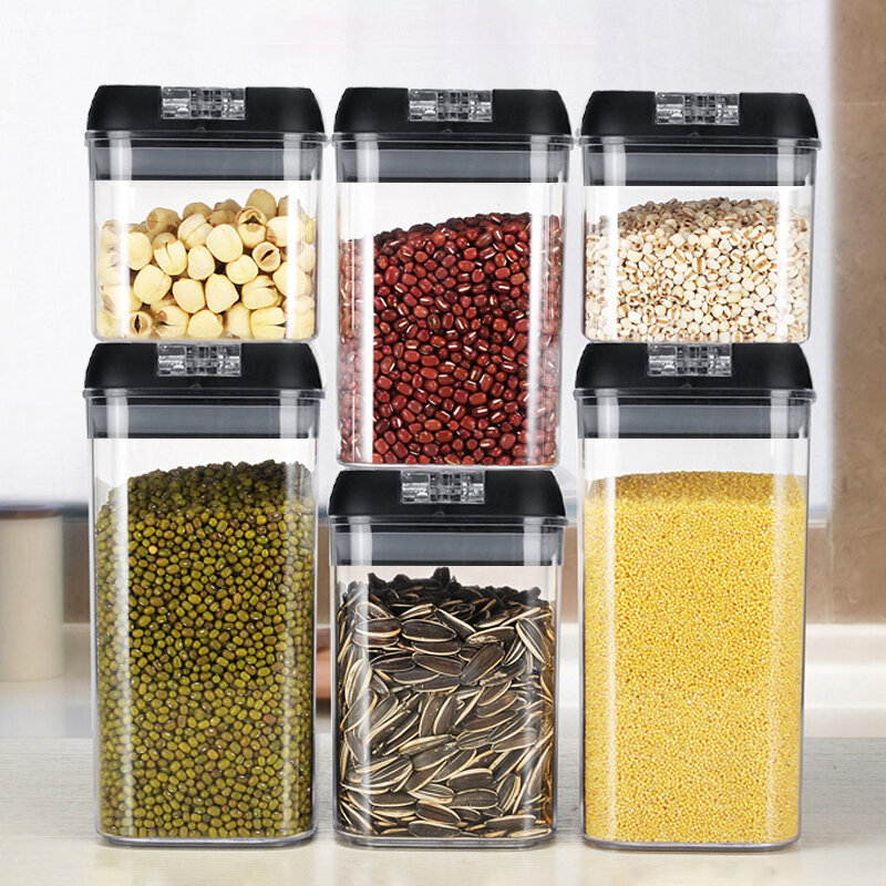 Airtight Food Storage Containers Set Stackable Com...