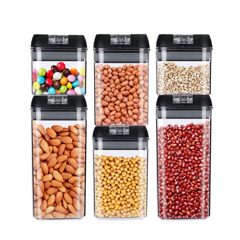 Airtight Food Storage Containers Set Stackable Com...