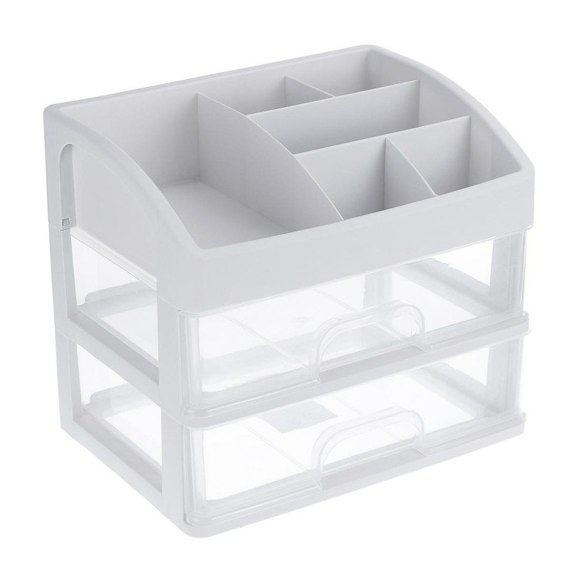 1/2/3 Layers Clear Desktop Comestics Makeup Storag...