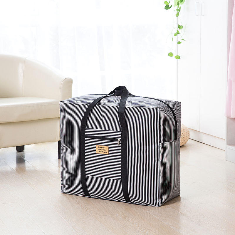 Thicken Large Quilt Bag Oxford Clothes Storage Bag Storage Luggage Bag Clothing Travel Moving Sorting  - L #2