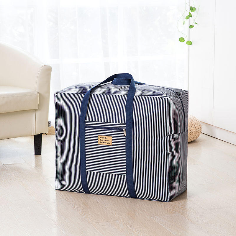 Thicken Large Quilt Bag Oxford Clothes Storage Bag Storage Luggage Bag Clothing Travel Moving Sorting  - L #2
