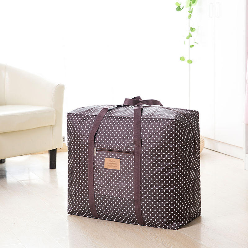 Thicken Large Quilt Bag Oxford Clothes Storage Bag Storage Luggage Bag Clothing Travel Moving Sorting  - L #2