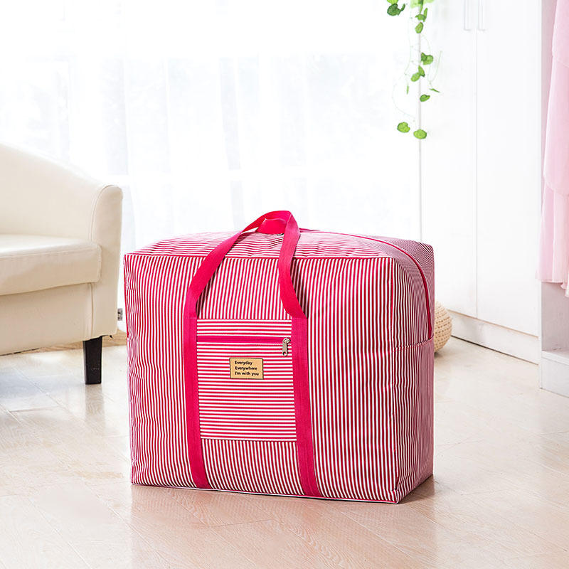 Thicken Large Quilt Bag Oxford Clothes Storage Bag Storage Luggage Bag Clothing Travel Moving Sorting  - L #2