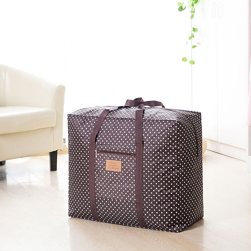 Thicken Large Quilt Bag Oxford Clothes Storage Bag Storage Luggage Bag Clothing Travel Moving Sorting  - L #2