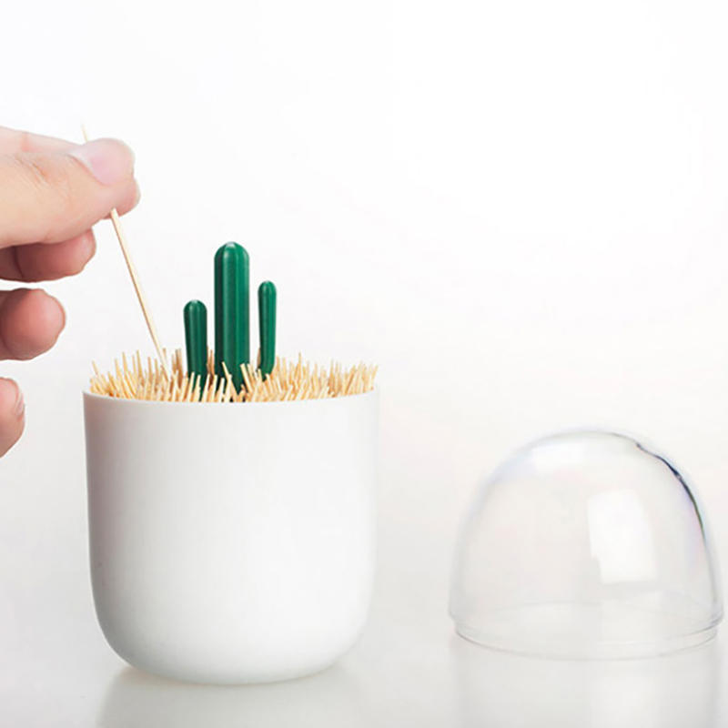 Animal Plant Multifunctional Dustproof Storage Box Cartoon Cotton Swab Box  - 1#