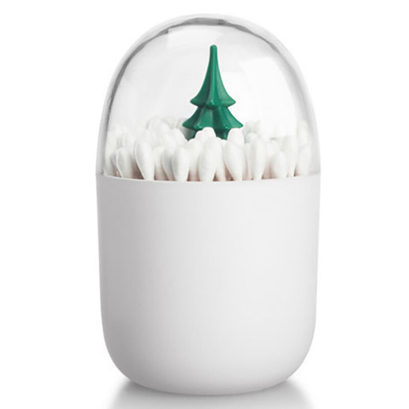 Animal Plant Multifunctional Dustproof Storage Box Cartoon Cotton Swab Box  - 1#