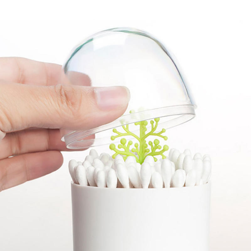 Animal Plant Multifunctional Dustproof Storage Box Cartoon Cotton Swab Box  - 1#