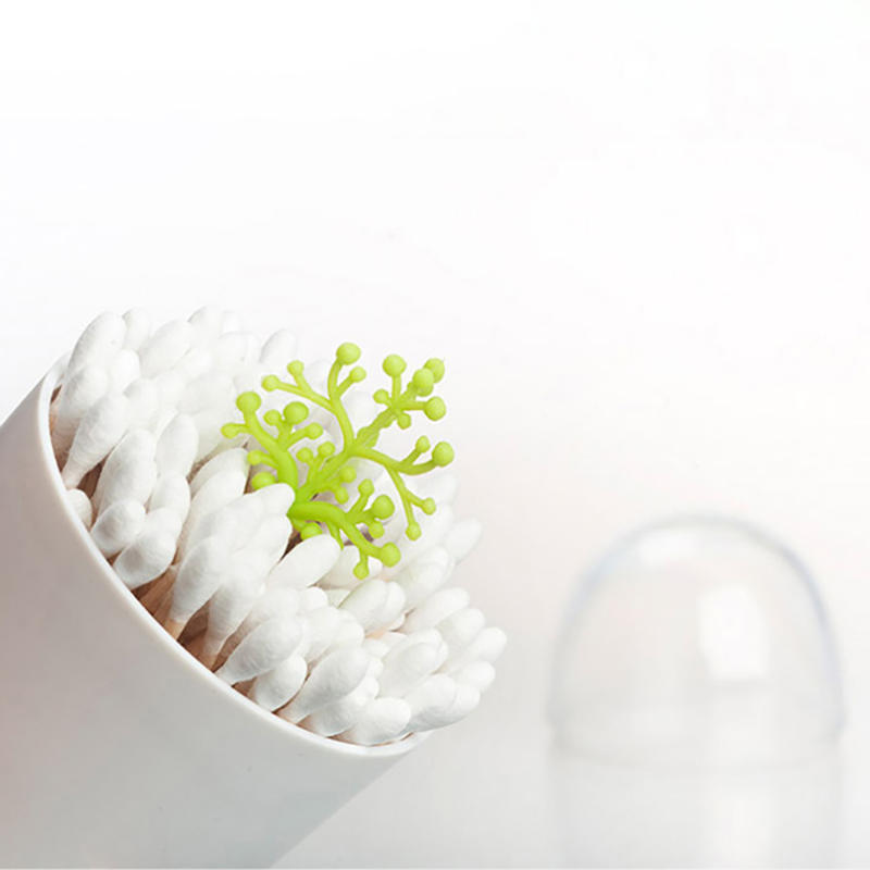 Animal Plant Multifunctional Dustproof Storage Box Cartoon Cotton Swab Box  - 1#