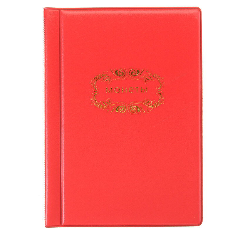 120 Coins Holders 3 Colors Collecting Collection Storage Money Coin Album Book Pockets Christmas Gifts - Black