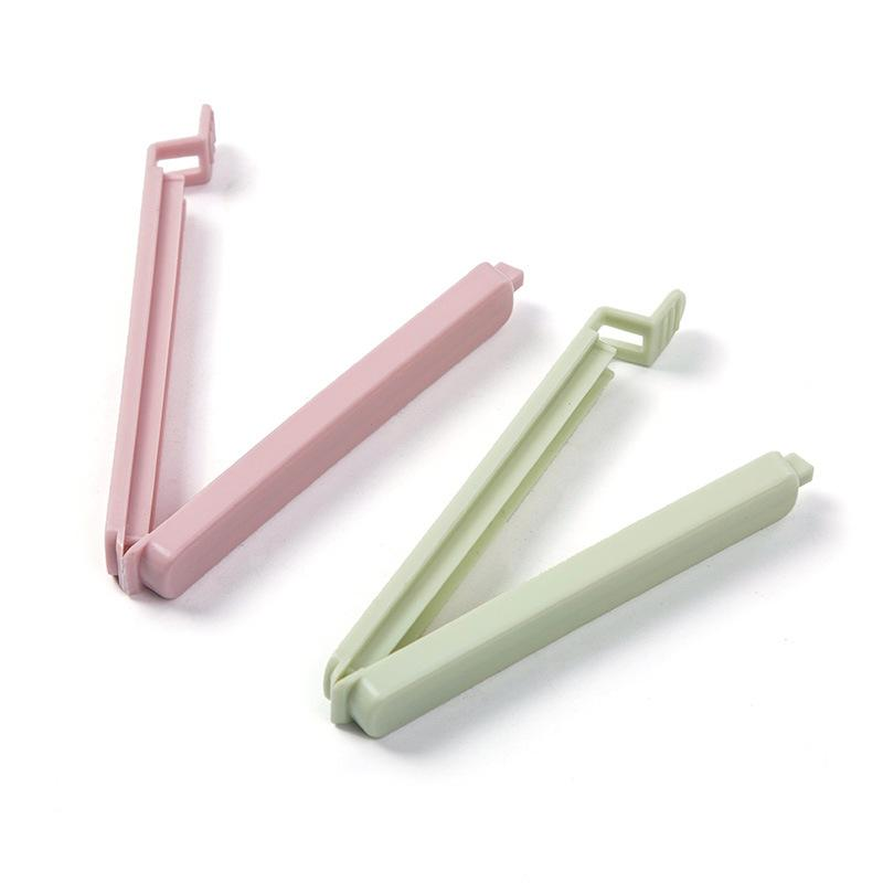 5 PCS Portable New Kitchen Storage Food Snack Seal Sealing Bag Clips Sealer Clamp Plastic Tool kitchen Accessories Bag Clips - L