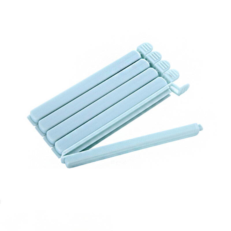 5 PCS Portable New Kitchen Storage Food Snack Seal Sealing Bag Clips Sealer Clamp Plastic Tool kitchen Accessories Bag Clips - L