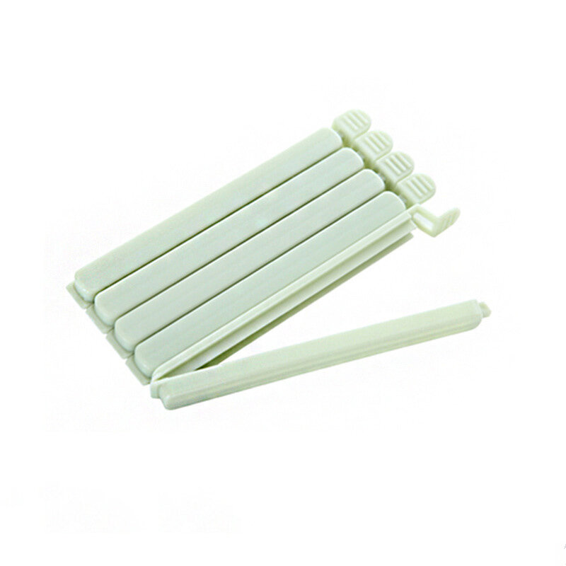 5 PCS Portable New Kitchen Storage Food Snack Seal Sealing Bag Clips Sealer Clamp Plastic Tool kitchen Accessories Bag Clips - L