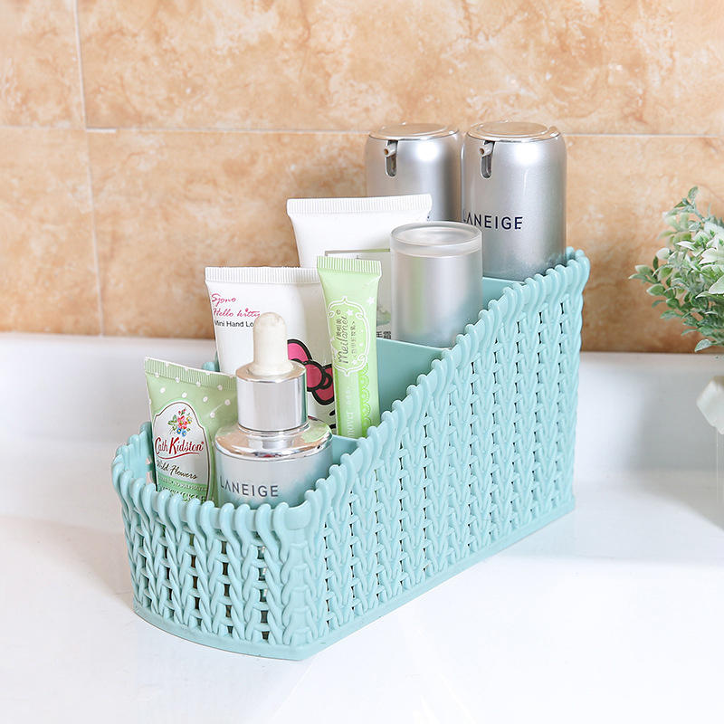 Cosmetic Storage Baskets Office Kitchen Desktop St...