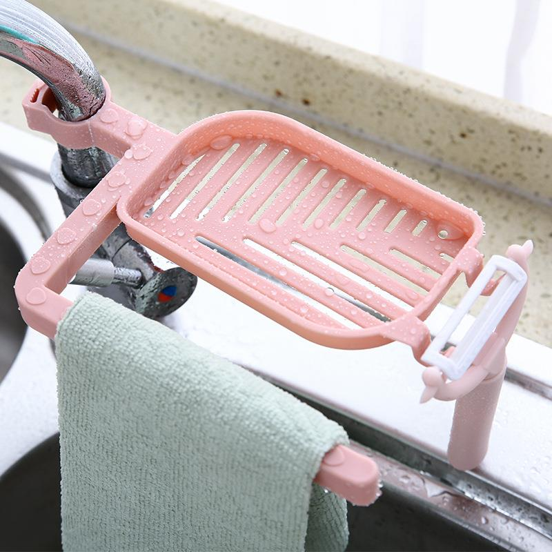 Two in one Water Faucet Asphalt Shelving Soap Box ...