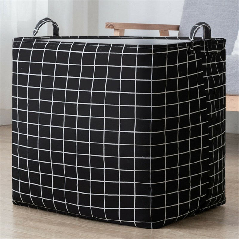 Large Folding Laundry Basket With Lid Toy Storage Baskets Bin For Kids Dog Toys Clothes Organizer - Double Cup Set
