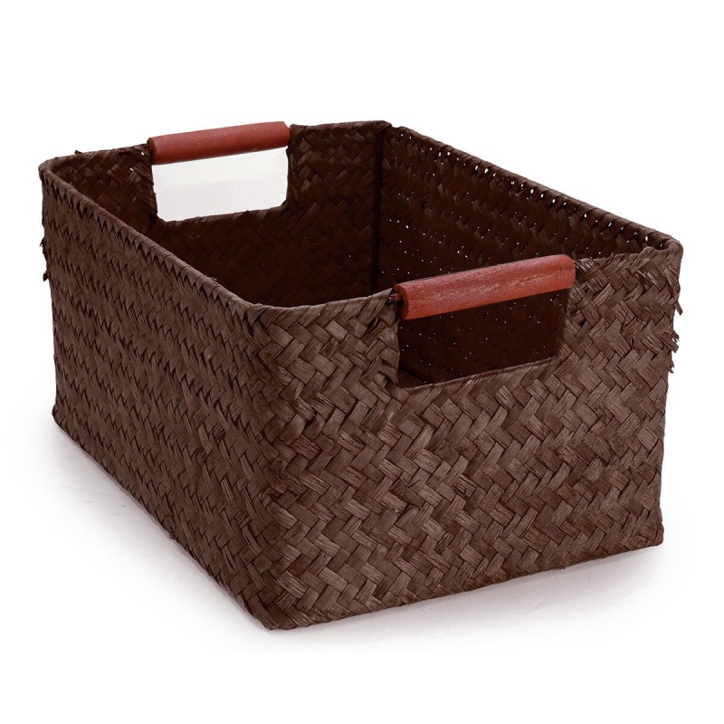 Seagrass Woven Storage Basket Flower Basket Storage Holder Plant Pot Laundry Organizer Bag Garden Decoration - Type B