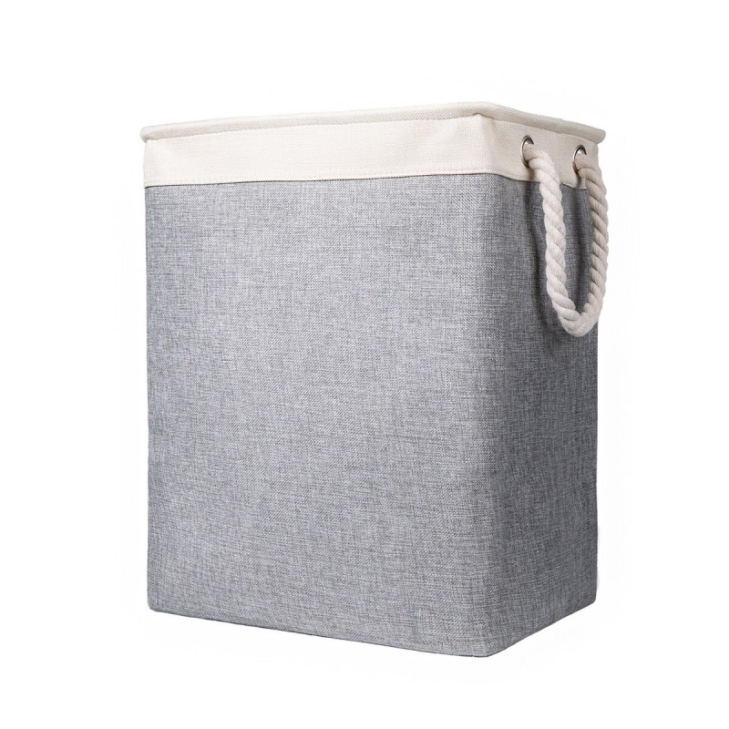 Laundry Baskets with Handles Collapsible Linen Hampers Bedroom Foldable Storage Laundry Hamper for Toys Clothing Organization - 