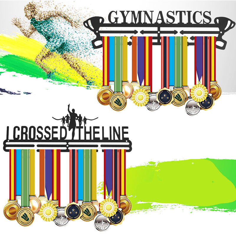 400mm Acrylic Personalised Medal Hanger Holder Rac...