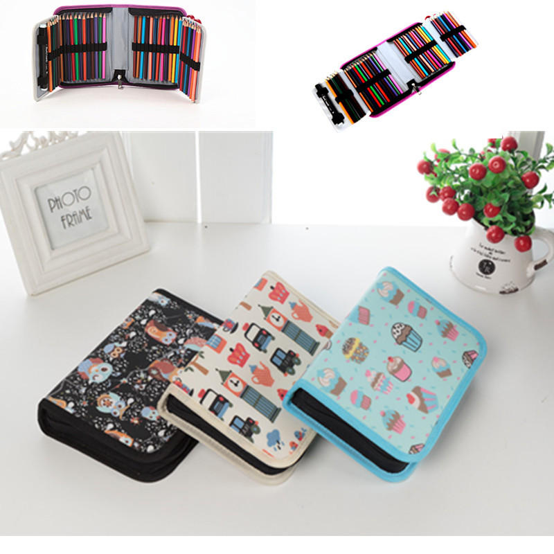 WAM PC-02 39 Slots School Pencils Case Large Capac...