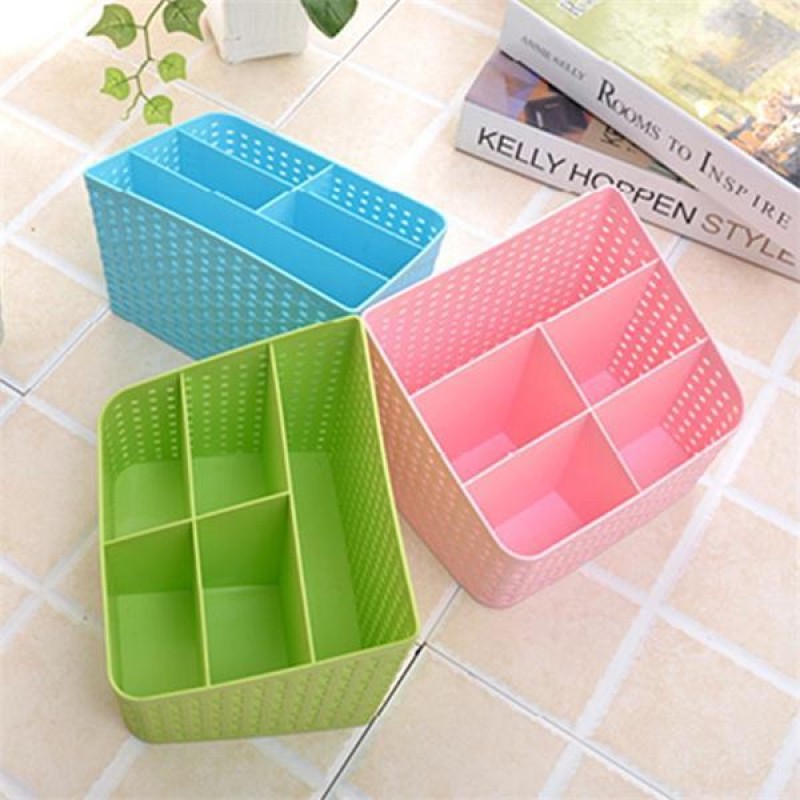Imitation Rattan Colorful Multifunctional Cosmetic...