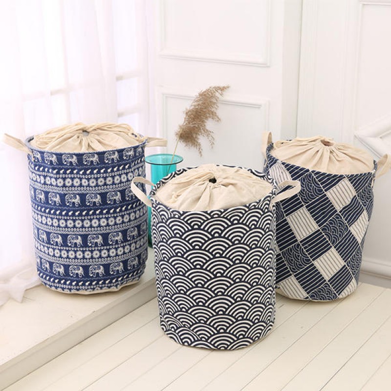 35x45cm Waterproof Durable Cloth Storage Baskets H...
