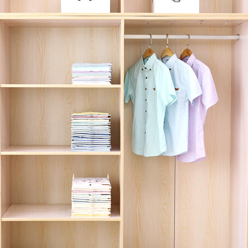 Fold Board File Cabinet Organization Clothes Organizer System for Home Desktop Storage File Storage Shelf Bracket Travel Admissi