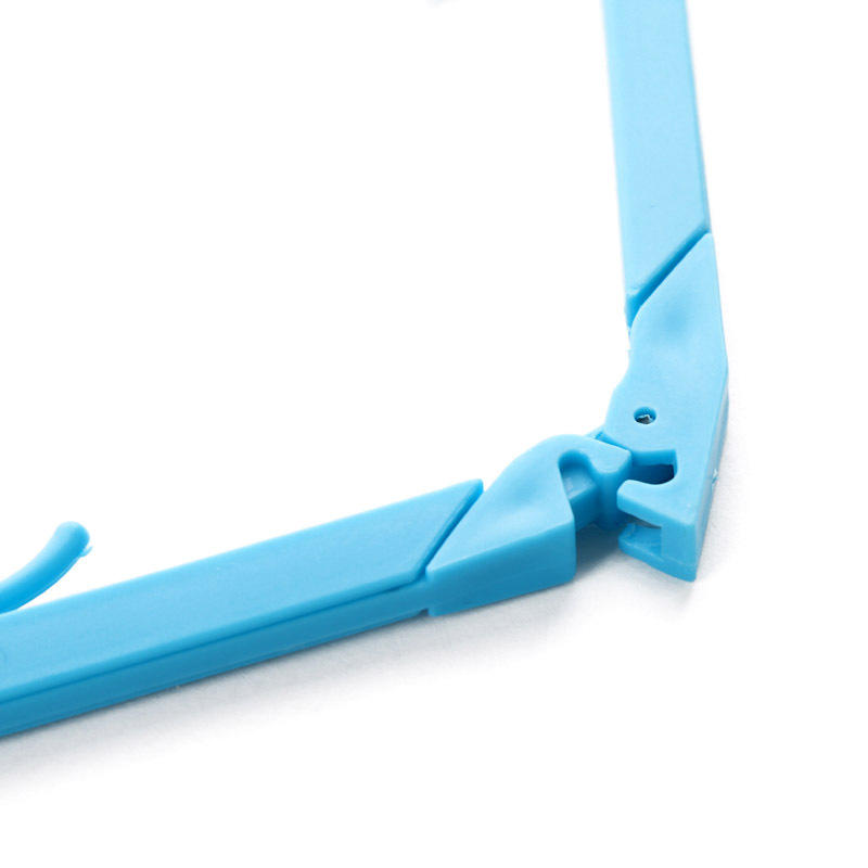Creative Hands Free Book Page Holder Adjustable Bookmark for Reading Portable &amp; Foldable  - Blue