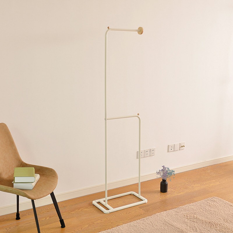 Multi-function Clothing Rack Durable Strong Bearing Capacity Easy to Install Clothes Storage Holder for Living Room Bedroom Dorm