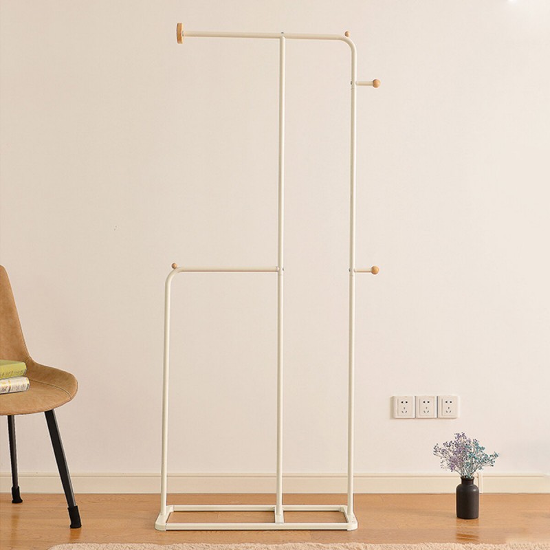 Multi-function Clothing Rack Durable Strong Bearing Capacity Easy to Install Clothes Storage Holder for Living Room Bedroom Dorm