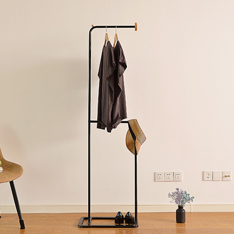 Multi-function Clothing Rack Durable Strong Bearing Capacity Easy to Install Clothes Storage Holder for Living Room Bedroom Dorm
