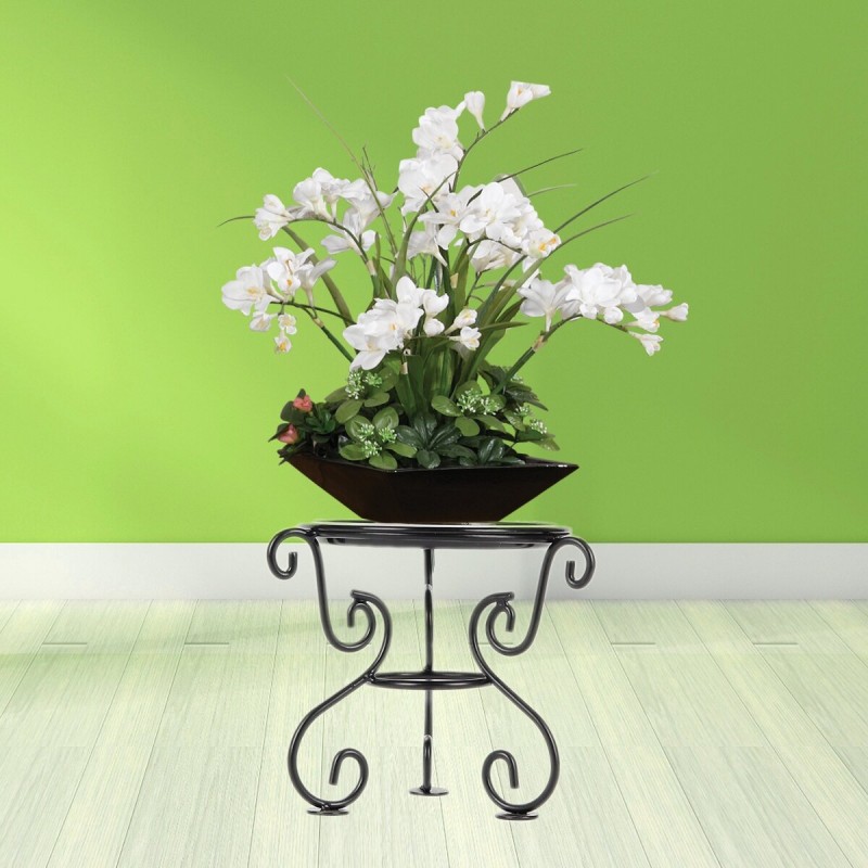 Modern Flower Stand Rack Waterproof Anti-rust Stro...
